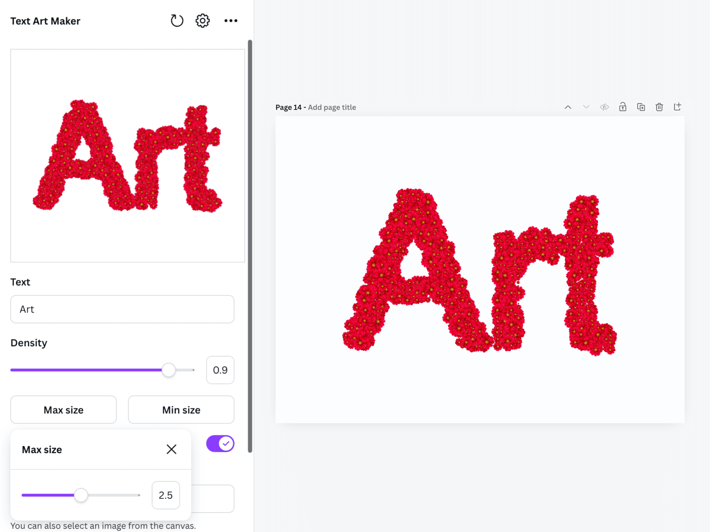 Larawan 3 ni Text Art Maker
