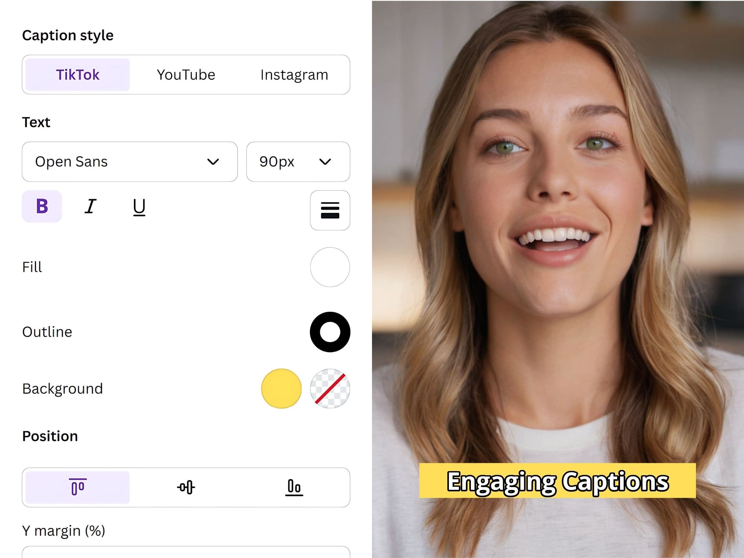 Larawan 1 ni Video Captions