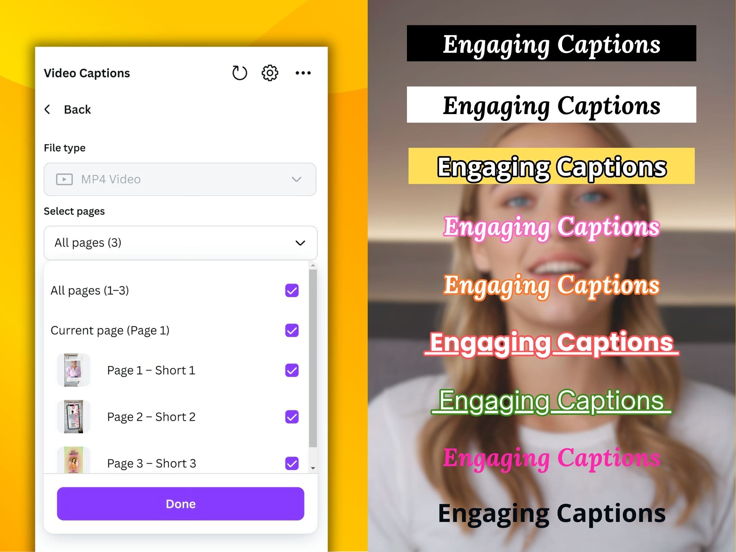 Larawan 2 ni Video Captions