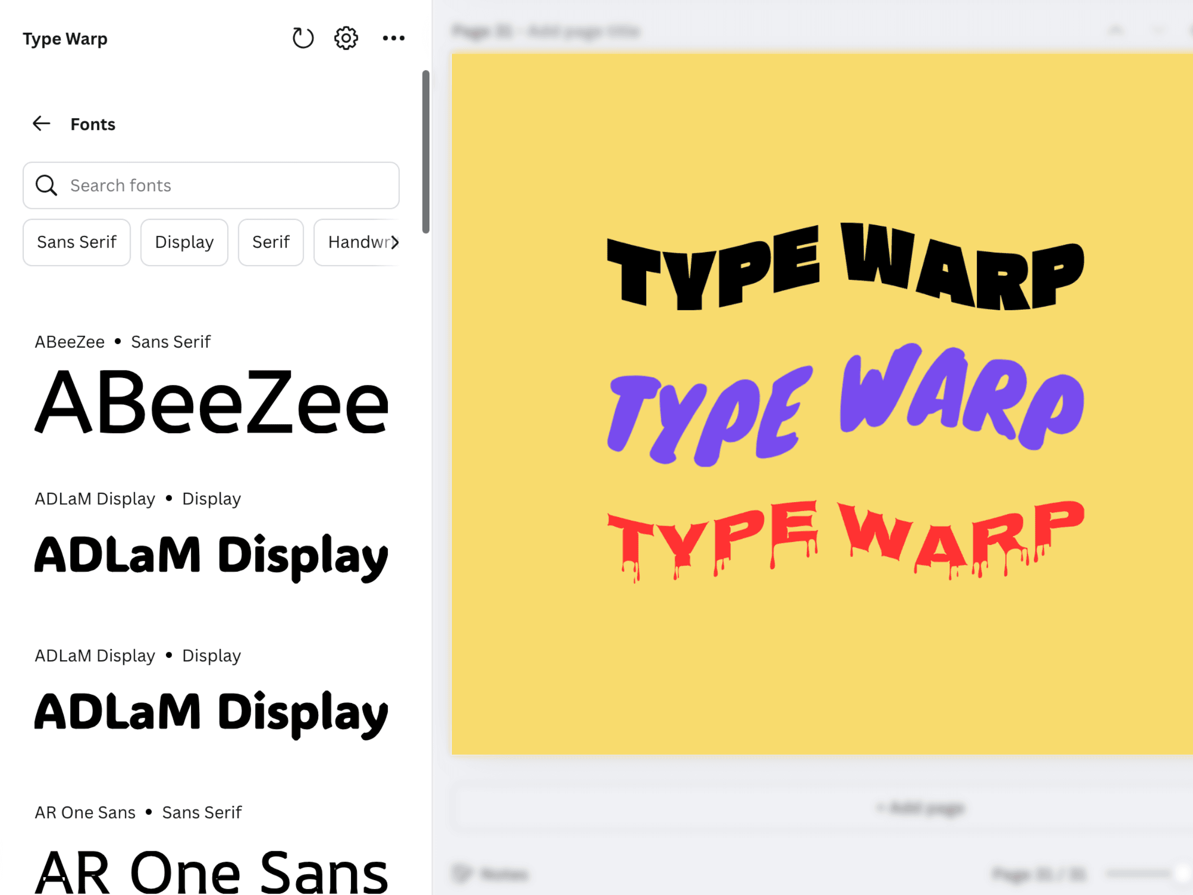 Larawan 3 ni Type Warp